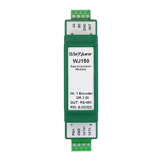 1-CH Encoder pulse counter or 2-CH DI high-speed counter, WJ150- - Click Image to Close