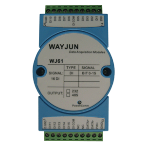 16-CH DI Switch Signal to RS485/232 Converter 16-CH DI Switch Signal to RS485/232 Converter