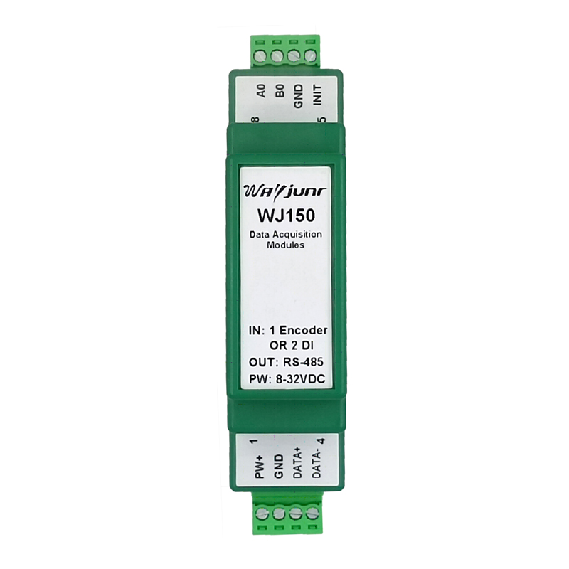 1-CH Encoder pulse counter or 2-CH DI high-speed counter, WJ150-