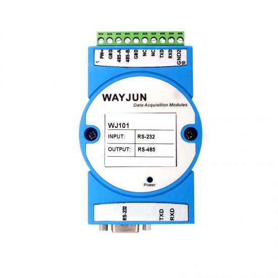 Industrial RS-232 to RS-485 isolation module, WJ101 - Click Image to Close