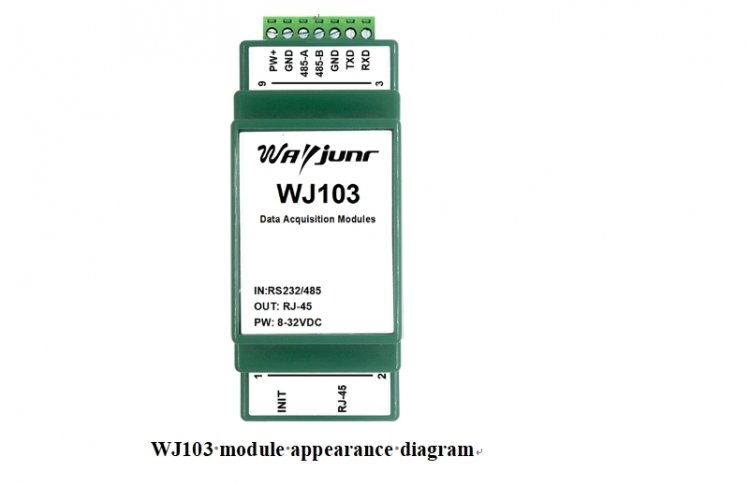 Modbus RTU to Modbus TCP module, RS232/485 to Modbus TCP network