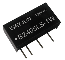 Fixed input,Unregulated Single output,BxxxxLS-1W series