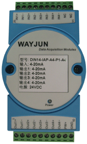 Current/Voltage signal isolated splitter(one in four out)