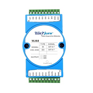 Eight PNP inputs, eight PNP outputs, RS-485 / 232 switch data ac - Click Image to Close