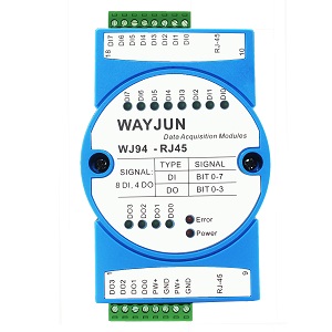 Switch 8 DI and 4 DO, high-speed Ethernet communication socket